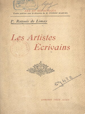 cover image of Les artistes écrivains